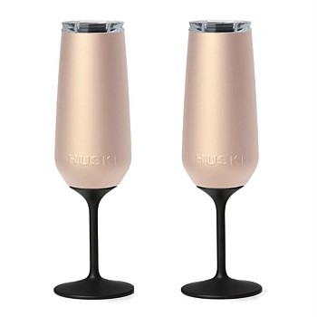 Stemware Champagne Flute, 2 pack