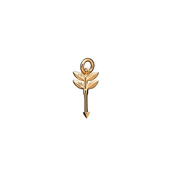 KWJ Feather Arrow Charm YG