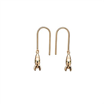 KWJ Rocket Earrings YG/ZA