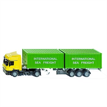 1:50 Mercedes Actros with Shipping Containers