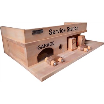 Solid Wooden Service Station