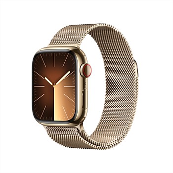 Apple Watch Series 9 GPS + Cellular 41mm Stainless Steel Case