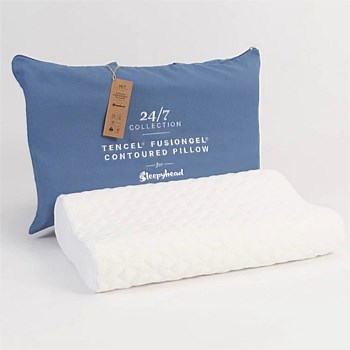 24/7 Tencel FusionGel Contoured Pillow
