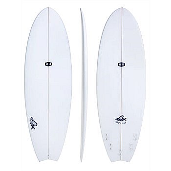 Flying Fish Funboard - Clear Skin 6'0