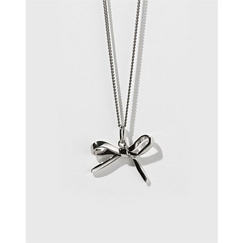 Bow Charm Necklace