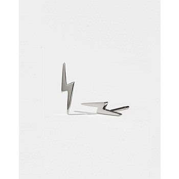 Nell Lightning Bolt Stud Earrings