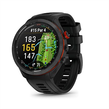 Approach S70 47mm (Black with Black Band)