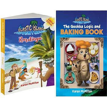 The Quokka Logic and Baking Book & Elastic Island Adventures: Rarotonga