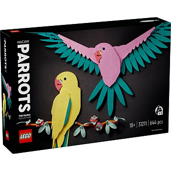 LEGO Art The Fauna Collection - Macaw Parrots (31211)