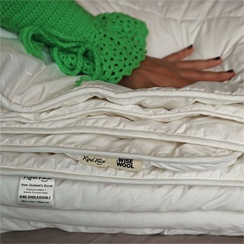 Premium Wisewool Duvet - 350gsm (Cool Weather)