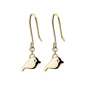 Robin Earrings Gold Plate