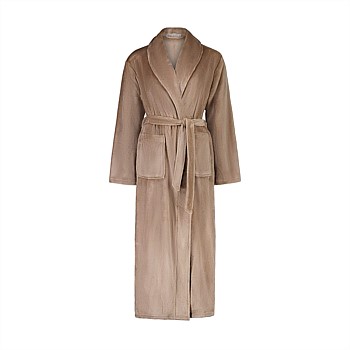 Collette biscuit plush robe