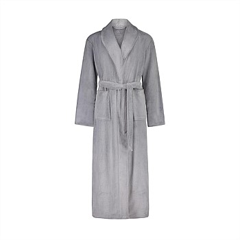 Desire grey plush robe