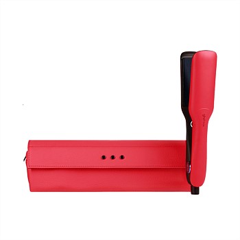 max Wide-Plate Hair Straightener | Red