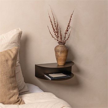 Fold Bedside Table 400 - Bronze