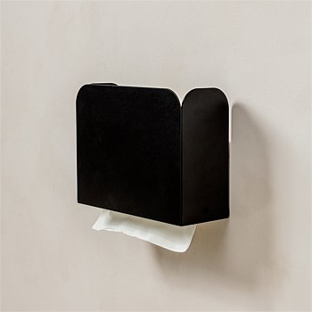 Fold Paper Towel Dispenser - Black