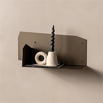 Fold Slate Shelf - Bronze