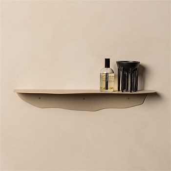 Fold Wavy Shelf 550 - Limestone