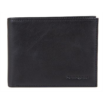 Leather Wallet With Credit Card Flap