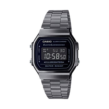 Gunmetal Grey Vintage Digital Watch