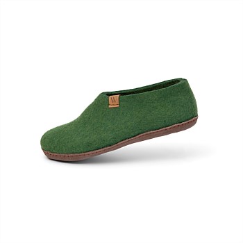 The Dorset Shoe Slipper - Green