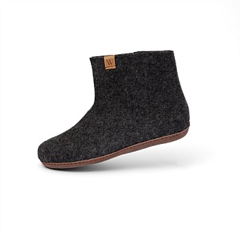 The Gotland Boot Slipper - Charcoal