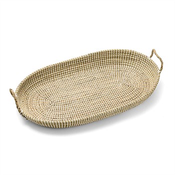Seagrass Change Basket & Pad