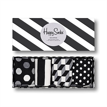 Sock Gift Set Classic Black & White 4-Pack