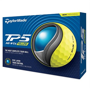 TP5 Golf Balls Yellow