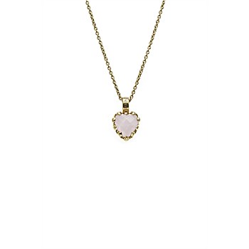 Love Claw Necklace Rose