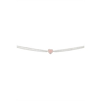 Love Claw Bracelet Rose Quartz