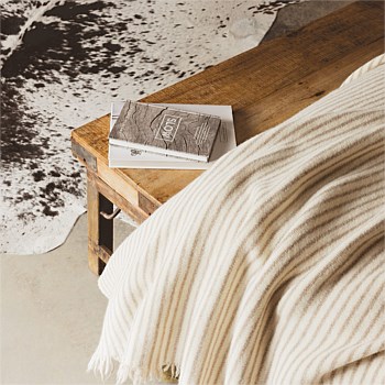 Wool Throw Blanket