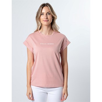 Cuff Sleeve T-Shirt