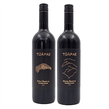 2022 Kōtui Reserve Bordeaux Blend + 2022 Marea Reserve Malbec