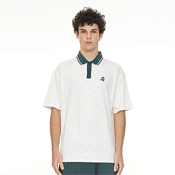 Check Short Sleeve Polo