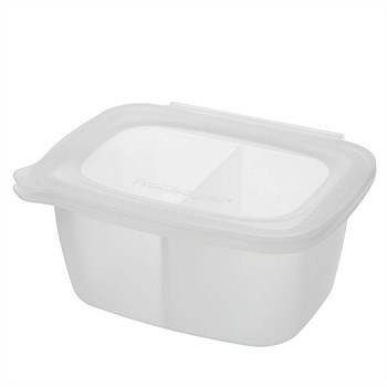 Softbox Silicone Rectagular Divided 940ml 4 Cup