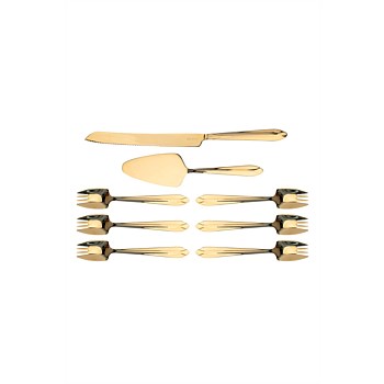 Cake Knife, Server & Splayd Set of 8