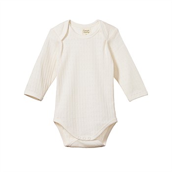 L/S BODYSUIT POINTELLE
