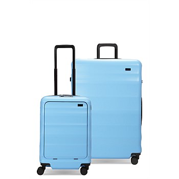 Explorer Luna-Air 55cm Front Access & 74cm Hardside Luggage Set