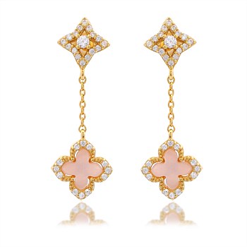 Fairwater Mother of Pearl Drop - Gold