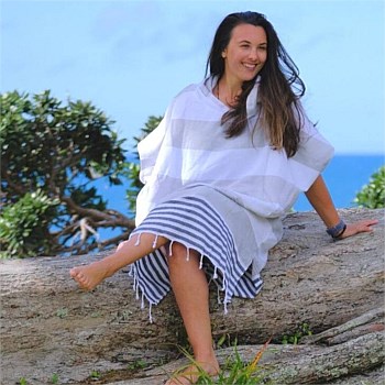 Coastal Adult Hooded Towel