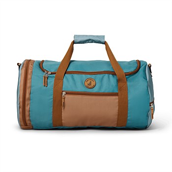Packable Duffel - Moss Colourblock