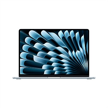 15-inch MacBook Air: Apple M4 chip with 10-core CPU and 10-core GPU, 16GB, 256GB SSD - Sky Blue