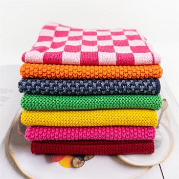 Organic Cotton Dishcloths 7pc pk