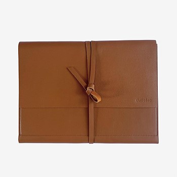 A4 Lewis Leather Compendium Folder