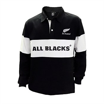 Long Sleeve Panel Polo