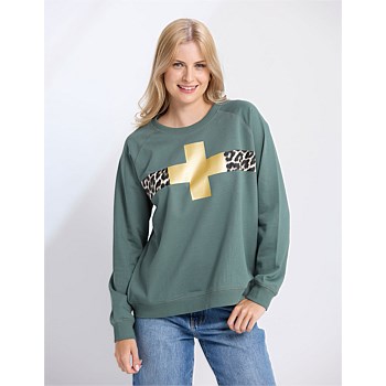 Classic Sweater Moss Star Crossed