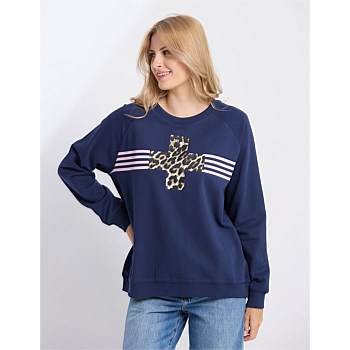Classic Sweater Navy Star Crossed