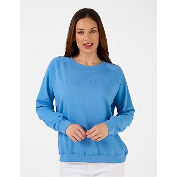 Classic Sweater Logo Sky