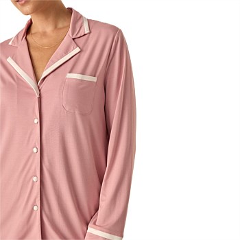 Grace Pink Bamboo PJ Set